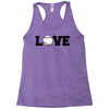 love baseball Racerback Tank