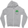 Mooncake Pocket Zipper Hoodie