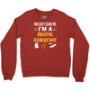 dental assistant halloween Crewneck Sweatshirt
