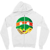 pizza turtle Zipper Hoodie