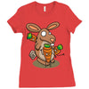 carrot party Ladies Fitted T-Shirt