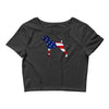patriotic boxer Crop Top