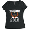 class of 2018 Women's Triblend Scoop T-shirt