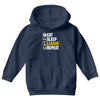 eat sleep league Youth Hoodie
