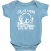 roller derby   zombie Baby Bodysuit