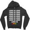 Love Is Love Zipper Hoodie