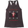 ugly super mario christmas Racerback Tank