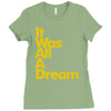 it was all a dream Ladies Fitted T-Shirt