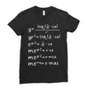X-Mas Math Ladies Fitted T-Shirt
