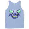 blue monster with horns Tank Top