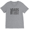 great dad get promoted to granpas V-Neck Tee