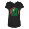 how to train your ancient god Maternity Scoop Neck T-shirt