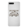 live every day like it's caturday iPhone 7 Plus Case