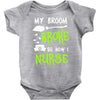 my broom broke! so now i nurse Baby Bodysuit