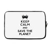 save the planet Laptop sleeve
