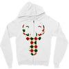 christmas deer Zipper Hoodie