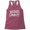 wicked smart smaht Racerback Tank