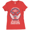 I Own It Forever The Title Operations Administrator Ladies Fitted T-Shirt