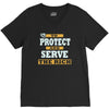 to protect and serve the rich V-Neck Tee