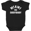 miami vs everybody Baby Bodysuit