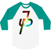 jake paul colorful galaxy 3/4 Sleeve Shirt
