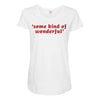 Some Kind Of Wonderful Maternity Scoop Neck T-shirt