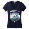 made in america 2 Women's V-Neck T-Shirt