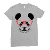cool panda Ladies Fitted T-Shirt