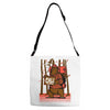 old dirty dermot Adjustable Strap Totes