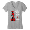 merc with a mouth Women's V-Neck T-Shirt