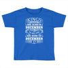 Real Kings Are Born On December 17 Toddler T-shirt