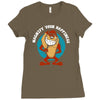 magnify your happiness Ladies Fitted T-Shirt