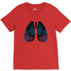 Lungs V-Neck Tee