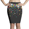 Flying Paper Planes Pencil Skirts