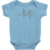 toy fiction pulp story funny Baby Onesie