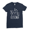 kitticorn Ladies Fitted T-Shirt