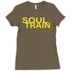 soul train retro 60s 70s 80s music party present tee new Ladies Fitted T-Shirt