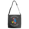 where's waldory (type) Adjustable Strap Totes