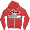 mum loading Zipper Hoodie