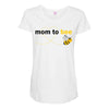 Mom to Bee Unknown Gender Maternity Scoop Neck T-shirt