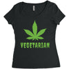 Vegetarian Women's Triblend Scoop T-shirt