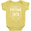 original parts vintage established 1979 perfectly aged Baby Bodysuit