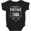 original parts vintage established 1988 perfectly aged Baby Bodysuit