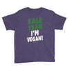 Kale Yeah I'm Vegan! Youth Tee