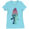 anatomy of a troll Ladies Fitted T-Shirt