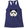 panda trooper Racerback Tank