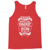 Super Cool Daddy Of A Freaking Awesome Son Tank Top