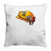 full metal bob Throw Pillow