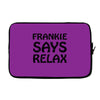 frankie says relax t shirt Laptop sleeve