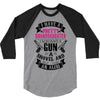 I Have A Pretty Granddaughter Gun A Shovel And An Alibi 3/4 Sleeve Shirt